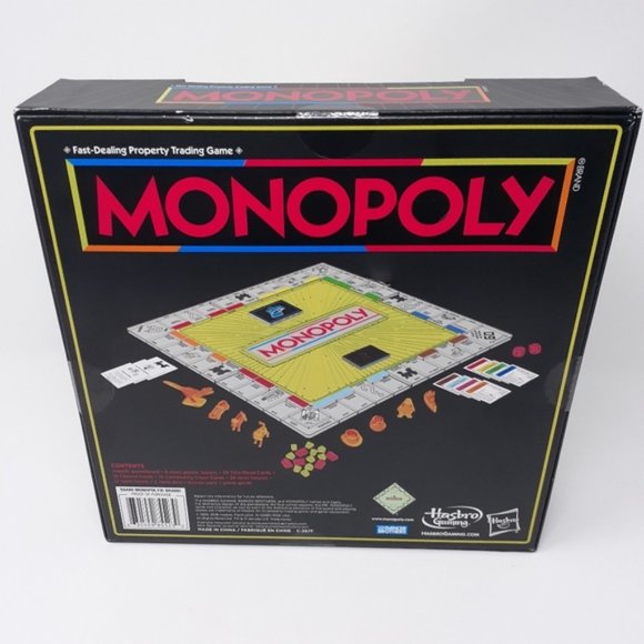 Monopoly Neon Pop Board Game - Picture 6 of 8